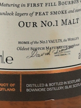 Load image into Gallery viewer, Bowmore No.1