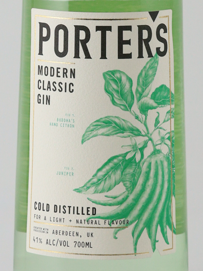 Porter's Modern Classic Gin