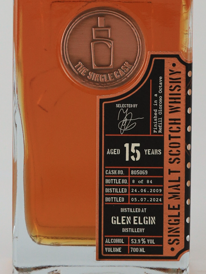 The Single Cask Glen Elgin 15 Year Old 2009
