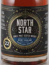 Load image into Gallery viewer, North Star Secret Highland 22 Year Old 2000