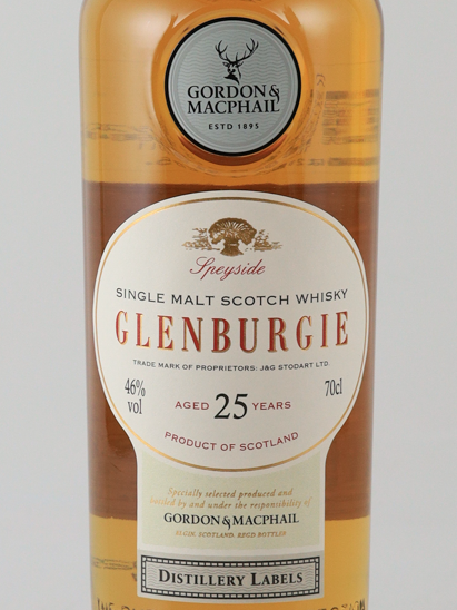 Gordon & MacPhail Distillery Label Glenburgie 25 Year Old