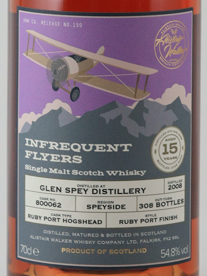 Infrequent Flyers Glenspey 15 Year Old 2008