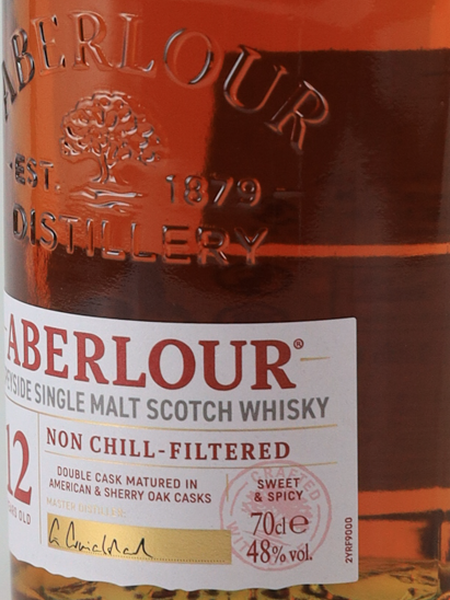 Aberlour 12 Years Non-chill Filtered New Label [Parallel Import]
