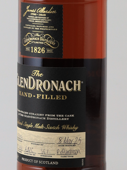 Glendronach 11 Year Old 2014 Hand Filled
