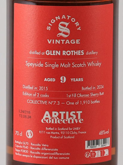 Artist Collective Glenlossie 9 Year Old 2015