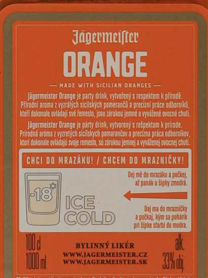 Jagermeister Orange 1L