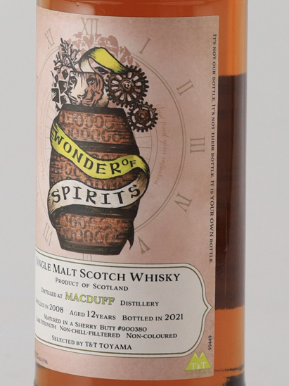 Wonder of Spirits Macduff 12 Year Old 2008 60.5% - image 4