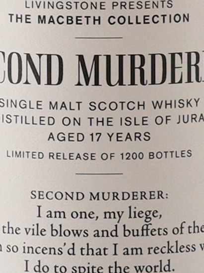 Macbeth Collection Act 2 Jura 17 years 48.5%