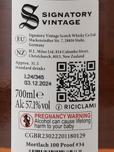 Load image into Gallery viewer, Signatory Mortlach 11 Years 2013 57.1% [Parallel Import]