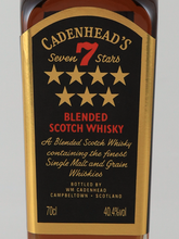 Load image into Gallery viewer, Cadenhead's 7 Stars 26 Year Old 700ml - image 4