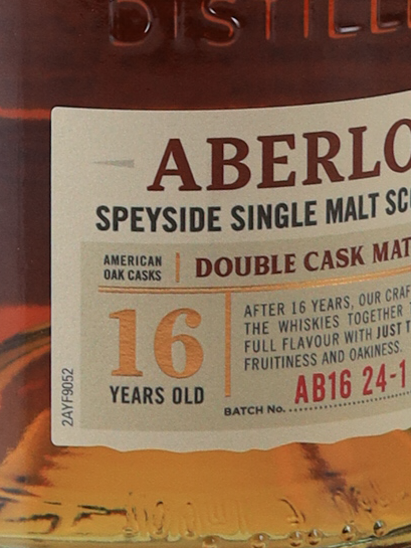 Aberlour 16 Year Double Cask Mature Batch 24-1 40%