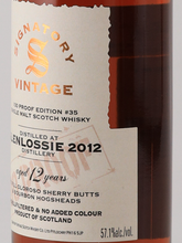 Load image into Gallery viewer, Signatory Glenlossie 12 Years 2012 57.1%
