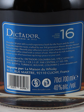 Load image into Gallery viewer, Dictador 16 Year Old (Parallel Import) - image 7