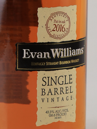 Evan Williams Single Barrel 2016 [Parallel Import]