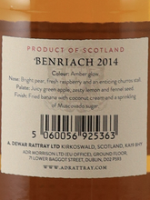 Load image into Gallery viewer, AD Rattray Benriach 10 years 2014 57.2%