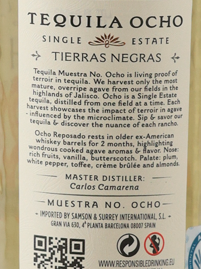Ocho Reposado 2024 Tierras Negras