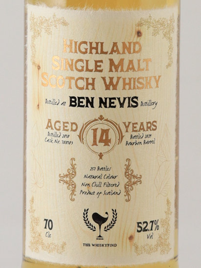 Whisky Find Ode To Immortality Ben Nevis 14 Years 2010 52.7%