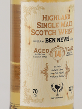 Load image into Gallery viewer, Whisky Find Ode To Immortality Ben Nevis 14 Years 2010 52.7%