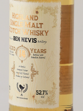 Load image into Gallery viewer, Whisky Find Ode To Immortality Ben Nevis 14 Years 2010 52.7%