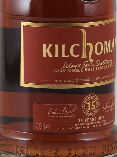 Kilchoman 15 Year Old Sherry Cask 20th Anniversary Cask 52.7% 700ml - image 5