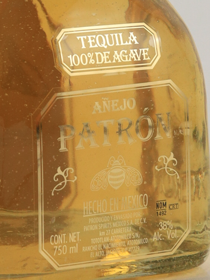 Patron Anejo 750ml with Stopper