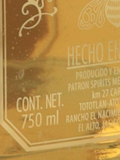 Patron Anejo 750ml with Stopper