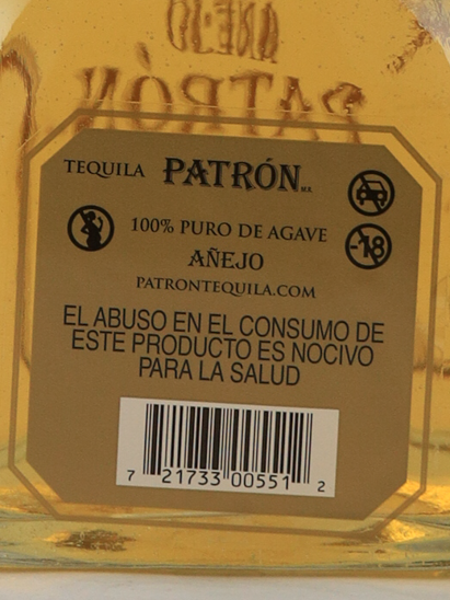 Patron Anejo 750ml with Stopper