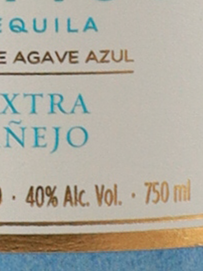 Komos Extra Anejo 750ml