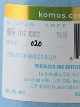 Load image into Gallery viewer, Komos Extra Anejo 750ml
