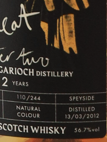 Fable Season 2 Chapter 2 Glen Garioch 12 Year Old 2012