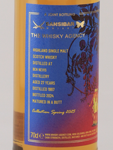 Load image into Gallery viewer, The Whisky Agency Ben Nevis 27 Year Old 1997