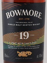 Load image into Gallery viewer, Bowmore 19 Year Old Pinot Noir Cask Finish