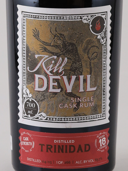 Kill Devil Trinidad 18 Year Old 2003