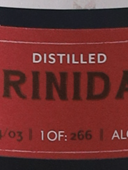 Kill Devil Trinidad 18 Year Old 2003