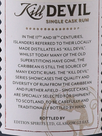 Kill Devil Trinidad 18 Year Old 2003