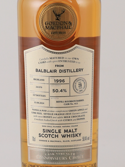 Connoisseur's Choice Cask Strength Balblair 28 Year Old 1996