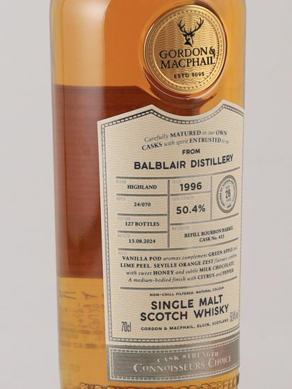 Connoisseur's Choice Cask Strength Balblair 28 Year Old 1996