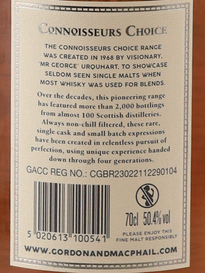Connoisseur's Choice Cask Strength Balblair 28 Year Old 1996