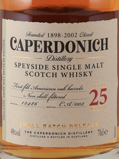 Caperdonich 25 Year Old Batch 3