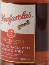 Load image into Gallery viewer, Glenfarclas 17 Year Old Cask Strength Batch 1