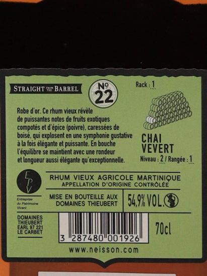 Neisson Straight From The Barrel 2018 #22