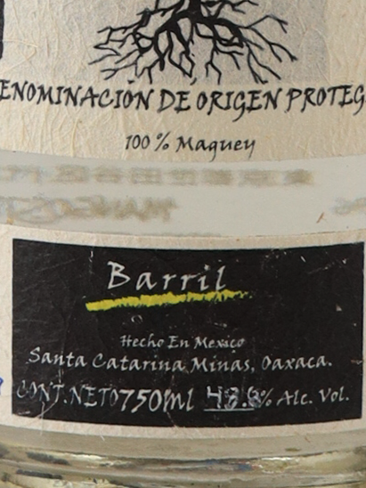 Mezcal Praedium Barril