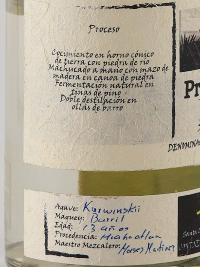 Mezcal Praedium Barril