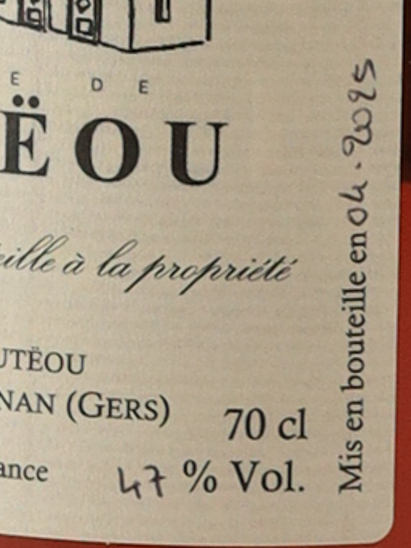 Talbat Armagnac Baco 1998