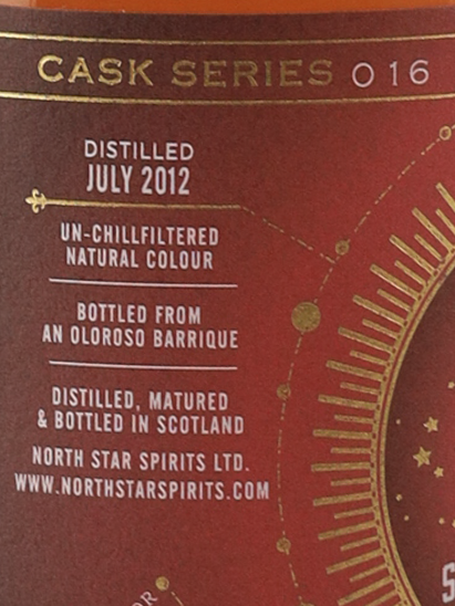 North Star Benrinnes 8 Year Old 2012