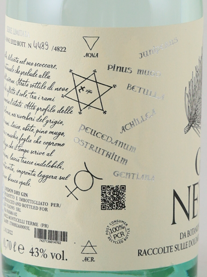 Terra Wild Spirits Gin Neve