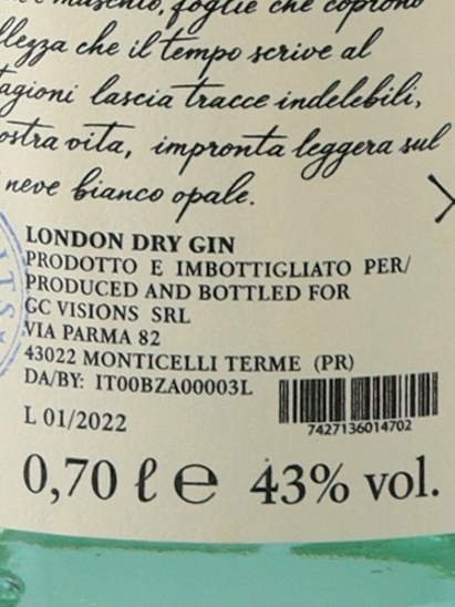 Terra Wild Spirits Gin Neve