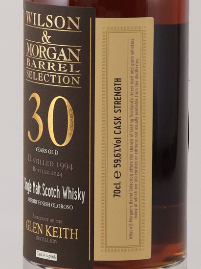 Wilson & Morgan Glen Keith 30 Year Old 1994