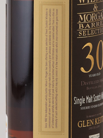 Wilson & Morgan Glen Keith 30 Year Old 1994