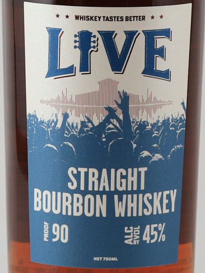 Live Straight Bourbon Whiskey